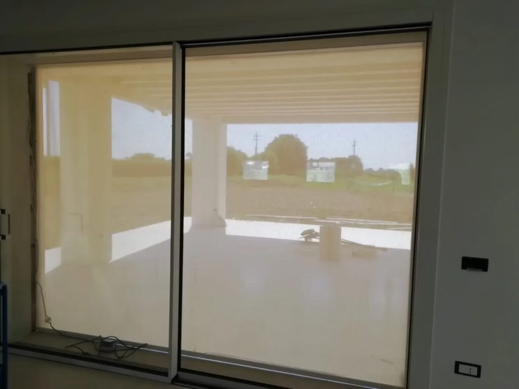 Scorrevole alluminio minimale Rosaserramenti Vicenza - Design elegante e funzionale