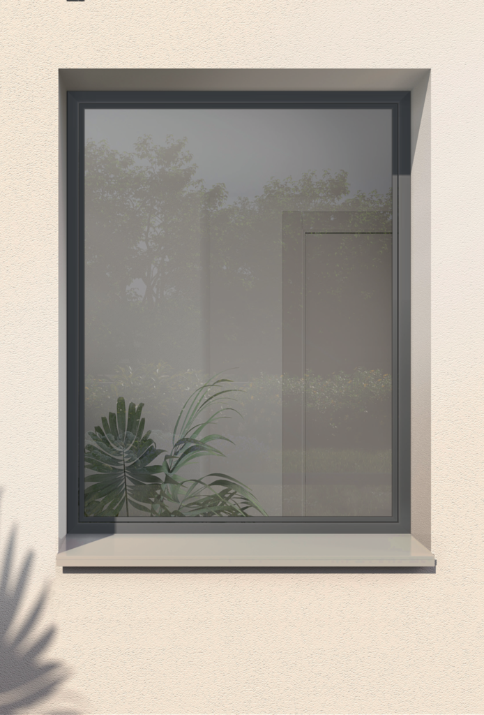 Finestra in alluminio minimale a Vicenza - Rosa Serramenti - Efficienza energetica, sicurezza e design contemporaneo
