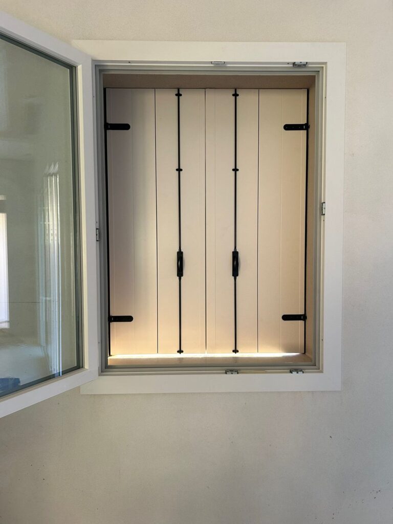 Balconi in alluminio chiusi visti dall’interno