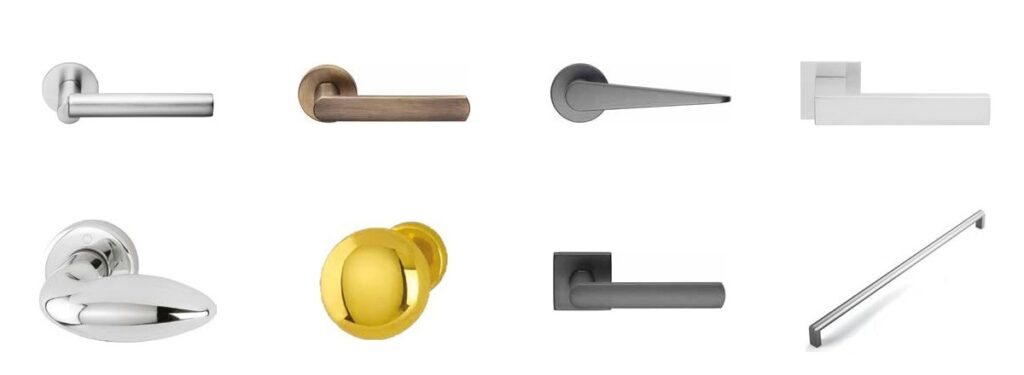 Maniglie, pomoli e maniglioni per porte blindate Silvelox