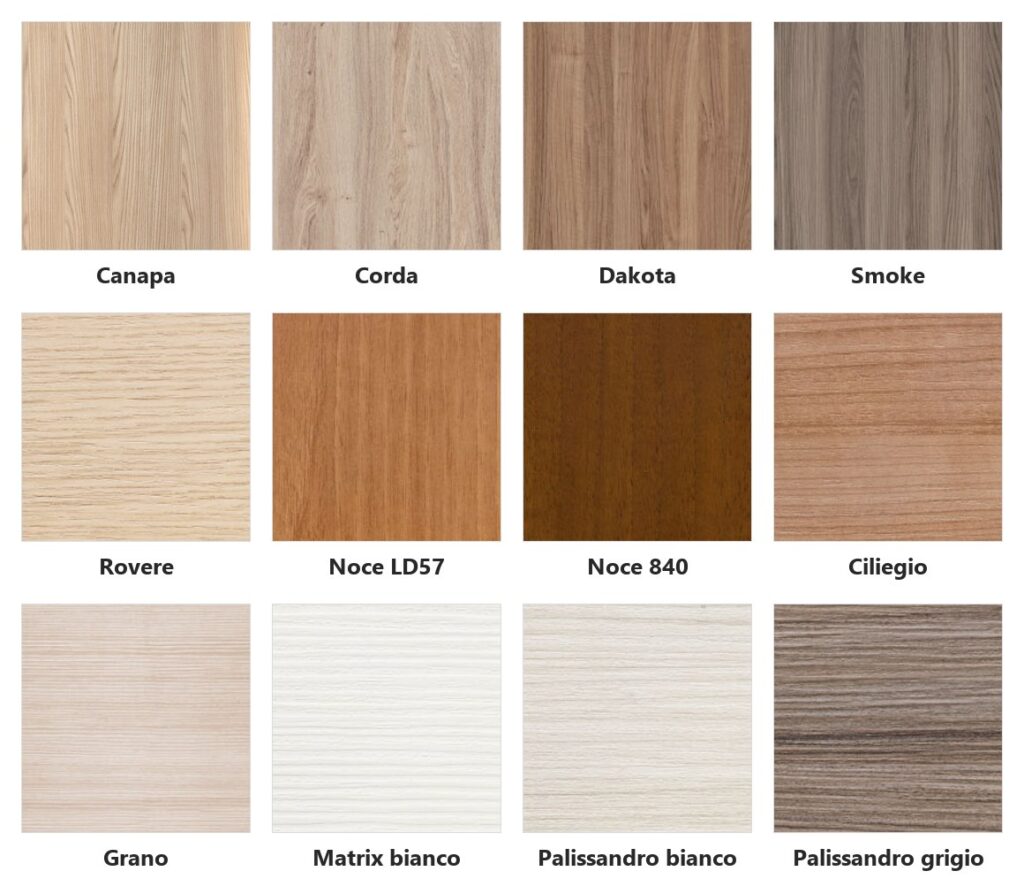 Finiture effetto legno per porte interne Mobil 3